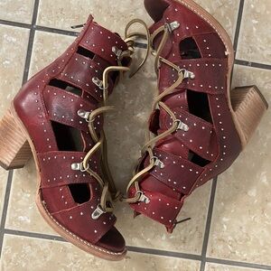 Freebird Brandi heel professionally shortened size 9